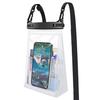 Bolsa de telefone à prova d'água, grande capacidade, transparente, universal, flutuador subaquático, protetor de celular, bolsa seca para barco, mergulho
