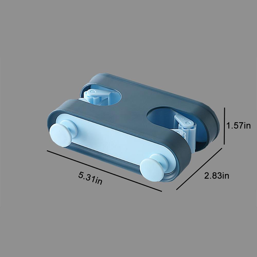 Broom Holder Wall Mount Mop Organizer (4-Pack)