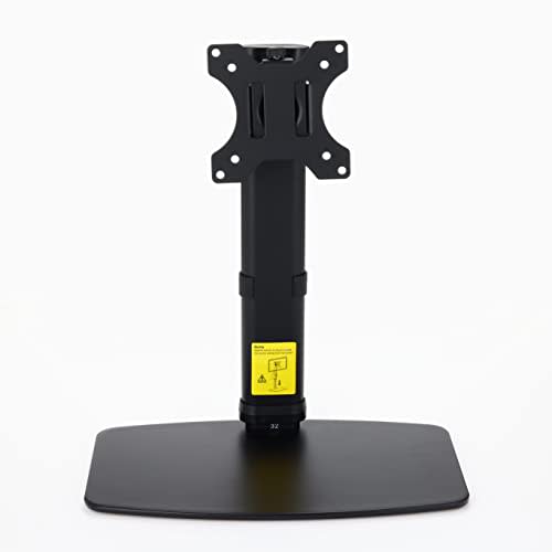 ELECOM Monitor Stand, Monitor Stand, Compatible with 7-27 inches, Height Adjustment, 0 Levels, Lifting Type, 360° Adjustable, Load Capacity: 6kg, Ca