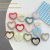 Wind Glitter Magnetic Paste Love Mirror Mobile Phone Airbag Holder Telescopic Ring Portable Makeup Mirror