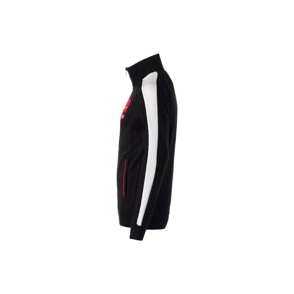 Puma Jaqueta Masculina com Gola Alta e Zíper, Patch com Logo Co-Branded Coca-Cola, Jaquetas Pretas 536162-01