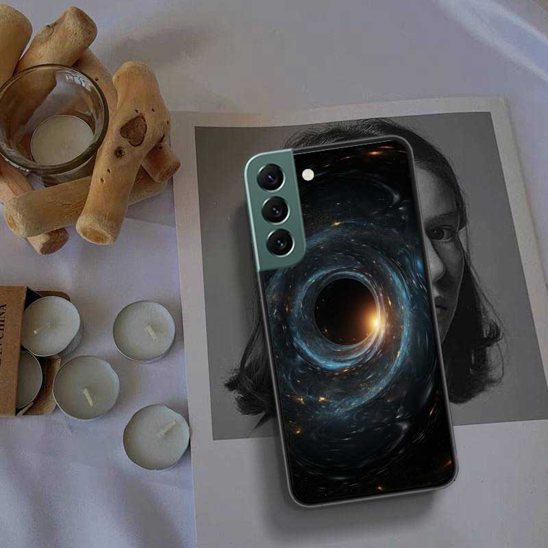 Cosmic Starry Sky Black Hole Phone Case For Samsung Galaxy Note 20 Ultra 10 Lite 9 8 M12 M21 M30S M31 M32 M51 M52 S10 S9 S8 Plus