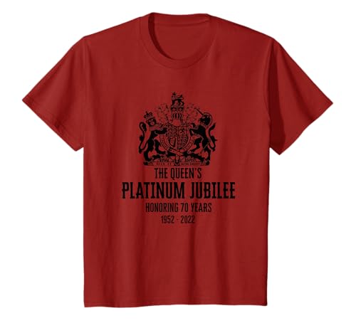 British Queen Platinum Jubilee 1970 T-shirt