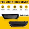 Front Bumper Fog Light Cover Insert Panel Set of 2 for 2007-2009 Toyota Camry EA