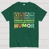 Grundelemente des Humors Baumwolle Sommer Lässig Cool Locker T-Shirt