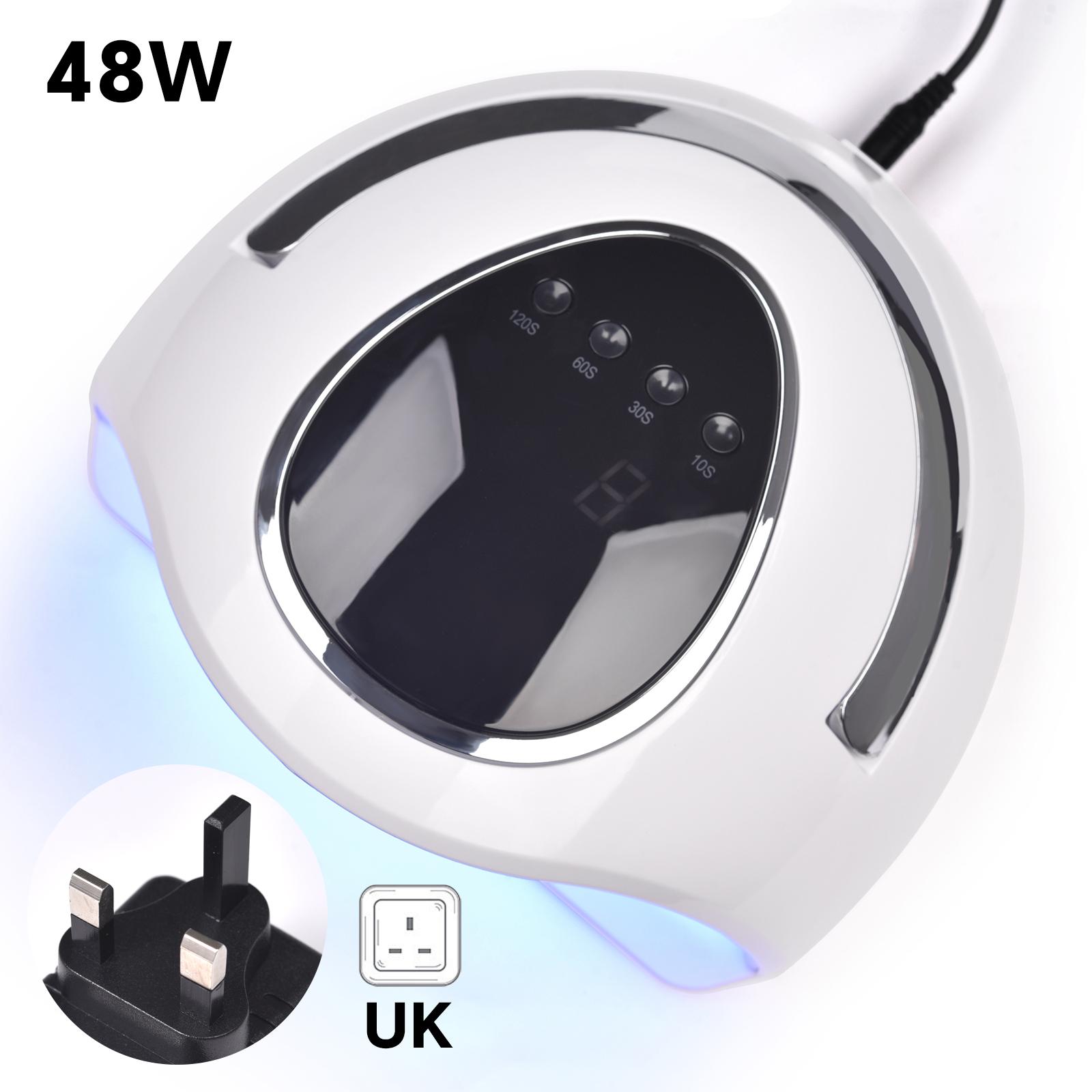 

УФ-светодиодная лампа для ногтей, 36 лампочек, профессиональная сушилка для ногтей, для отверждения лака, маникюрная лампа, УФ-светильник с регулируемой настройкой таймера