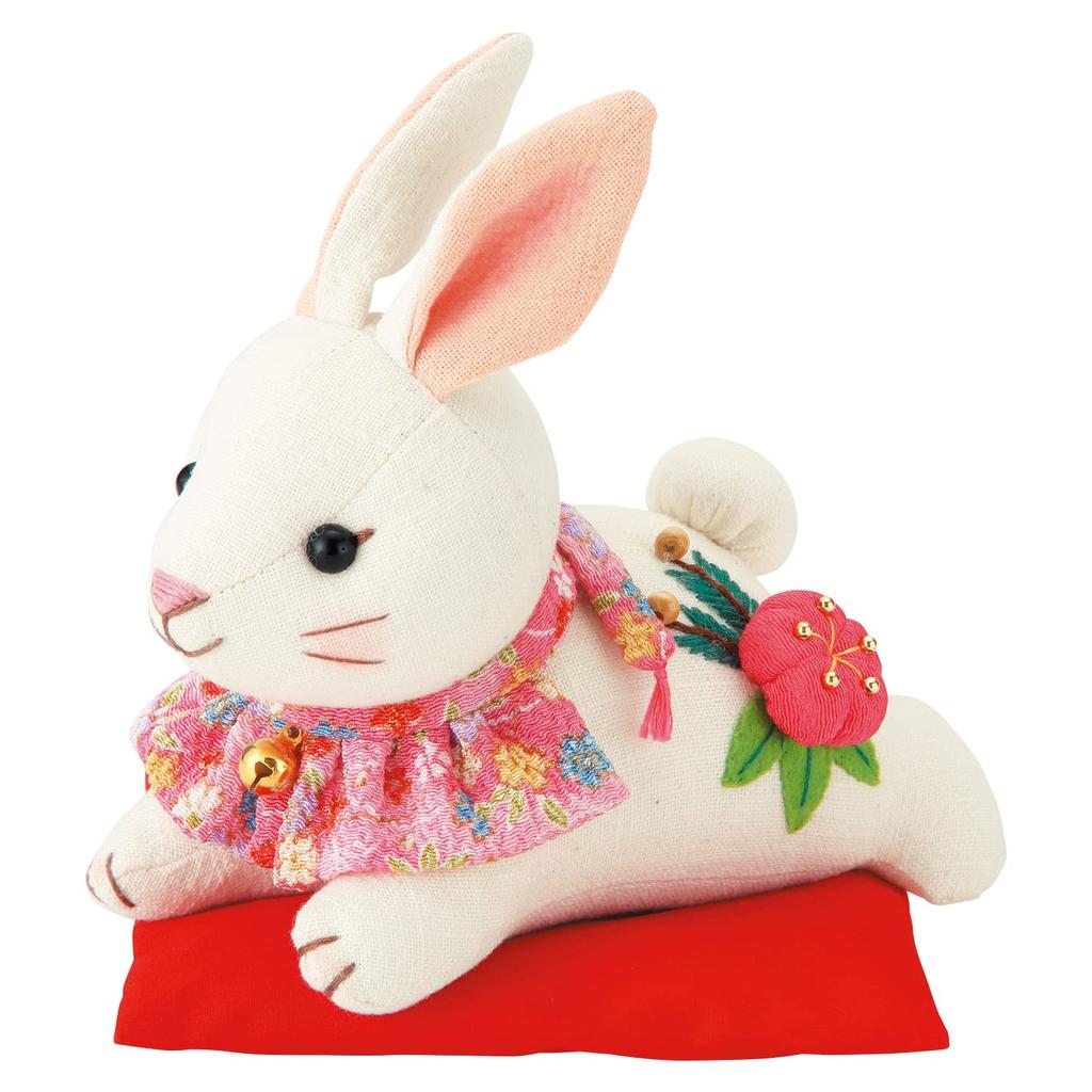 Olympus Threads Zodiac Chirimen Kit, Gorgeous and Beautiful Rabbit PA-808
