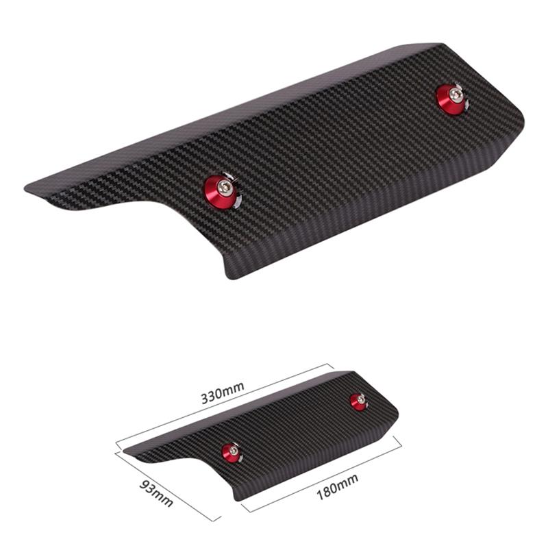 Motorcycle Exhaust Muffler Carbon Fiber Protector Escape Heat Shield Cover Guard Anti-scalding Cover For Z900 Pit Bike Vintage