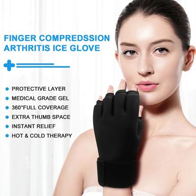 Heiß- & Kaltkompressionshandschuh Finger Handgelenk Verstauchung Schwellung Kältetherapie Handschuhe Linderung für Hände und Finger bei steifen Gelenken