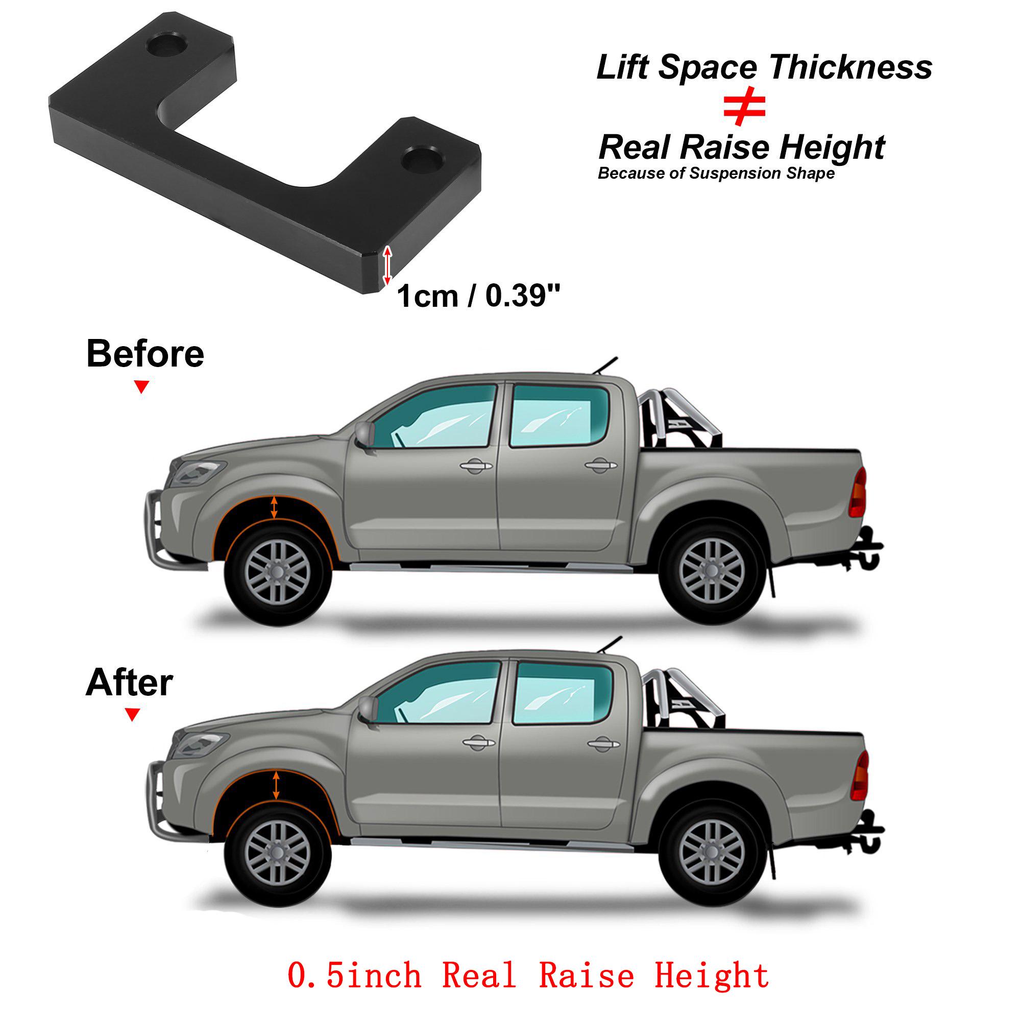 

0.5inch-2.5inch Racing Front Leveling Lift Kit for Chevy Silverado 2007-2017 GMC Sierra GM 1500 0.5 inch