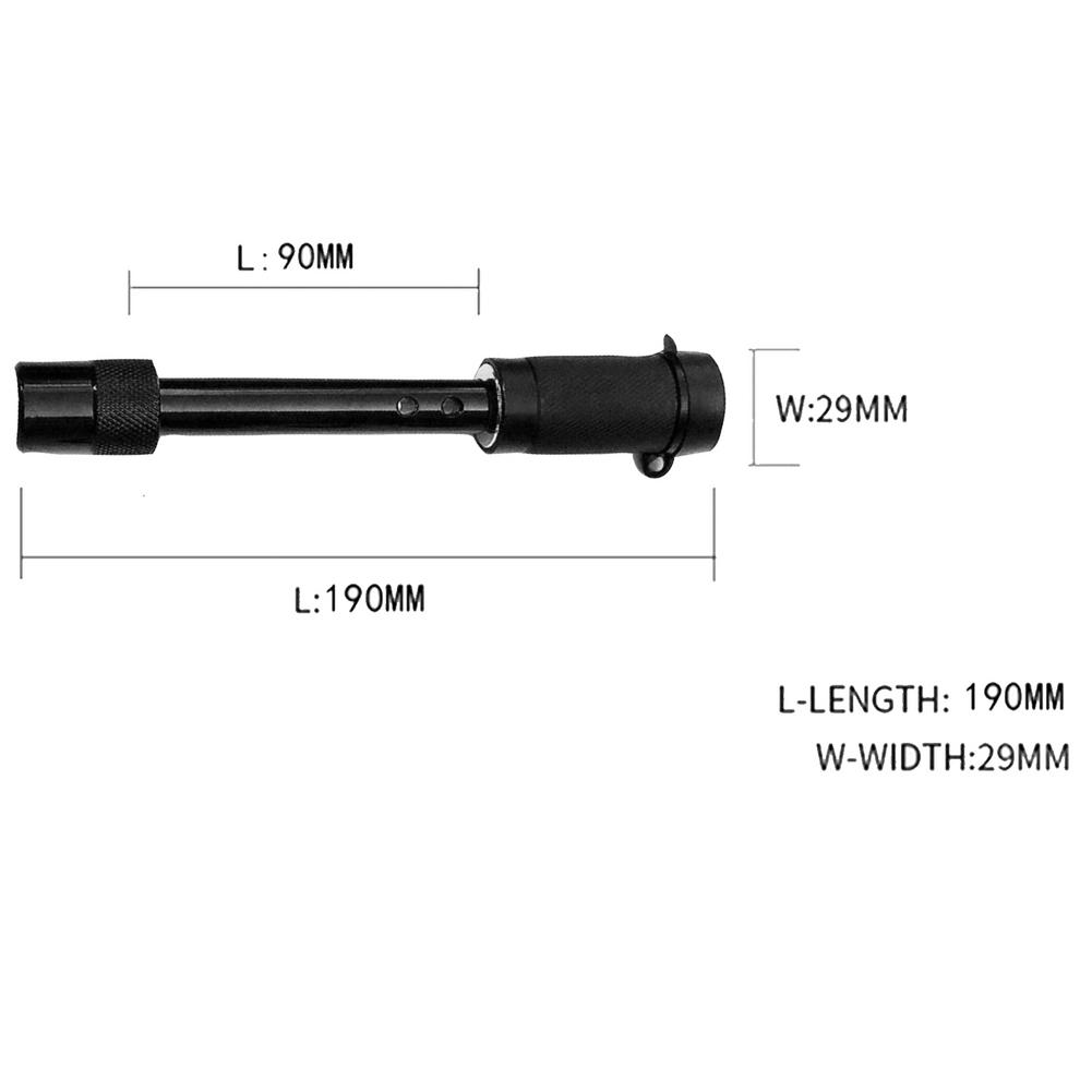 Extended Trailer Lock Heavy Duty Hitch Pin Lock Dumbbell Type Trailer Lock RV Lock Off-road Vehicle Transportation Equipment