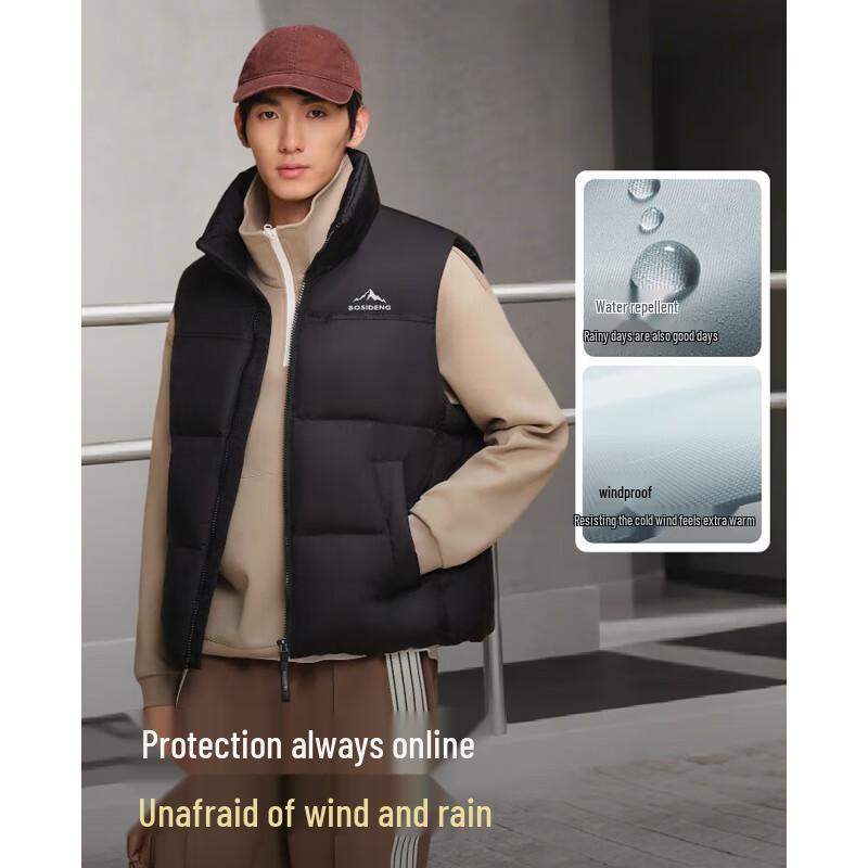 Bosideng Men's Stand Collar Down Vest