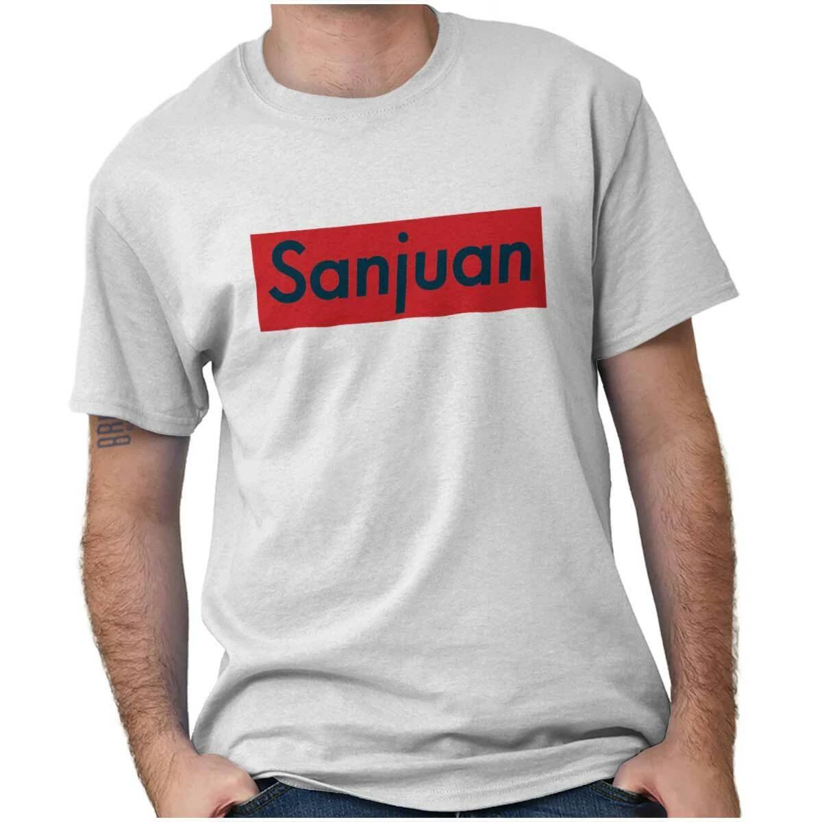 San Juan Boricua Puerto Rico Pride Nuyorican Womens or Mens Crewneck T Shirt Tee S