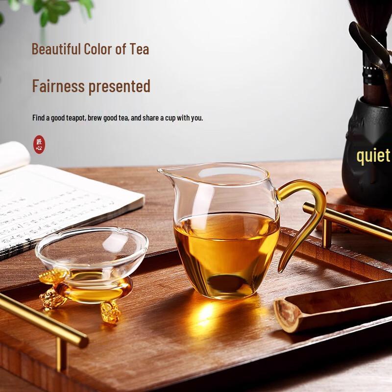 Glass Gongdaobei Tea Set with Infuser