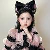 Halloween Girl Cute Dress Luna Cat Cosplay Dress Children Lolita Puff Dress Princess Dress