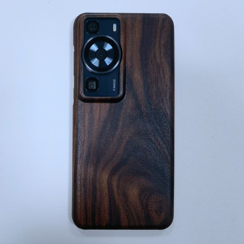 Stylish Aramid Fiber Bamboo Wooden Phone Case for Huawei P60 Pro