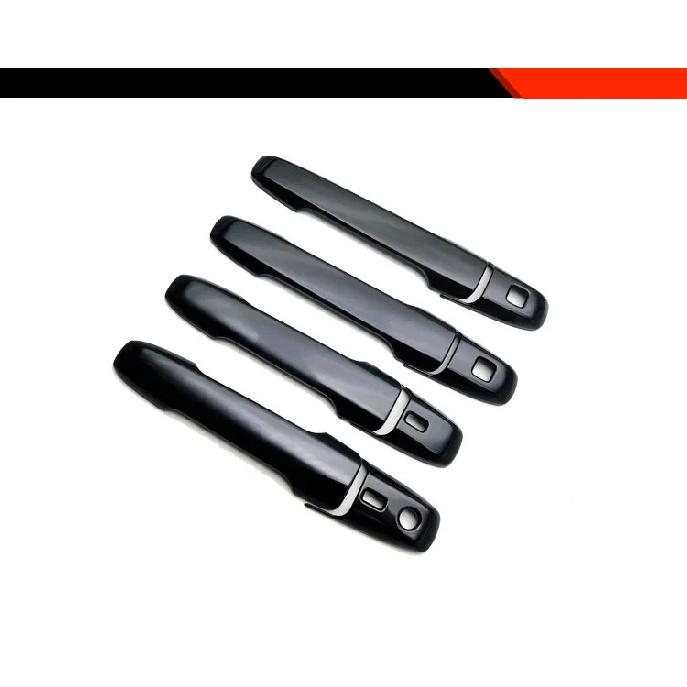 Exterior Side Door Handle Frame Cover Trim Door Handle Cover For Daihatsu Tanto / Funcross / Canbus чёрный