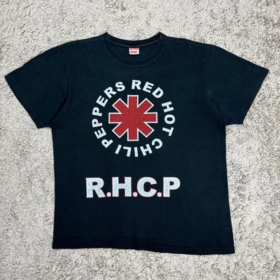 Vintage Bootleg Red Hot Chili Peppers T-Shirt GRÖSSE L/ Selten/ rhcp/ Band-T-Shirt/ Rockband/ 90er Bootleg/ seltenes Grafikdesign