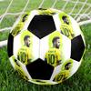 Neymar Soccer Ball Size 5 Colorful Machine Stitched PVC Competition Ready Durable High-Bounce