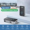 Premium Pro Bluetooth 5.3 Transmitter Receiver,2-in-1 Wireless Transmitter for TV/Headphones,Gym,Bluetooth Receiver for Car/Home Stereo