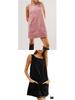 Women's Corduroy Sleeveless Vest Dress for Autumn/Winter – European & American Style Casual Wear
