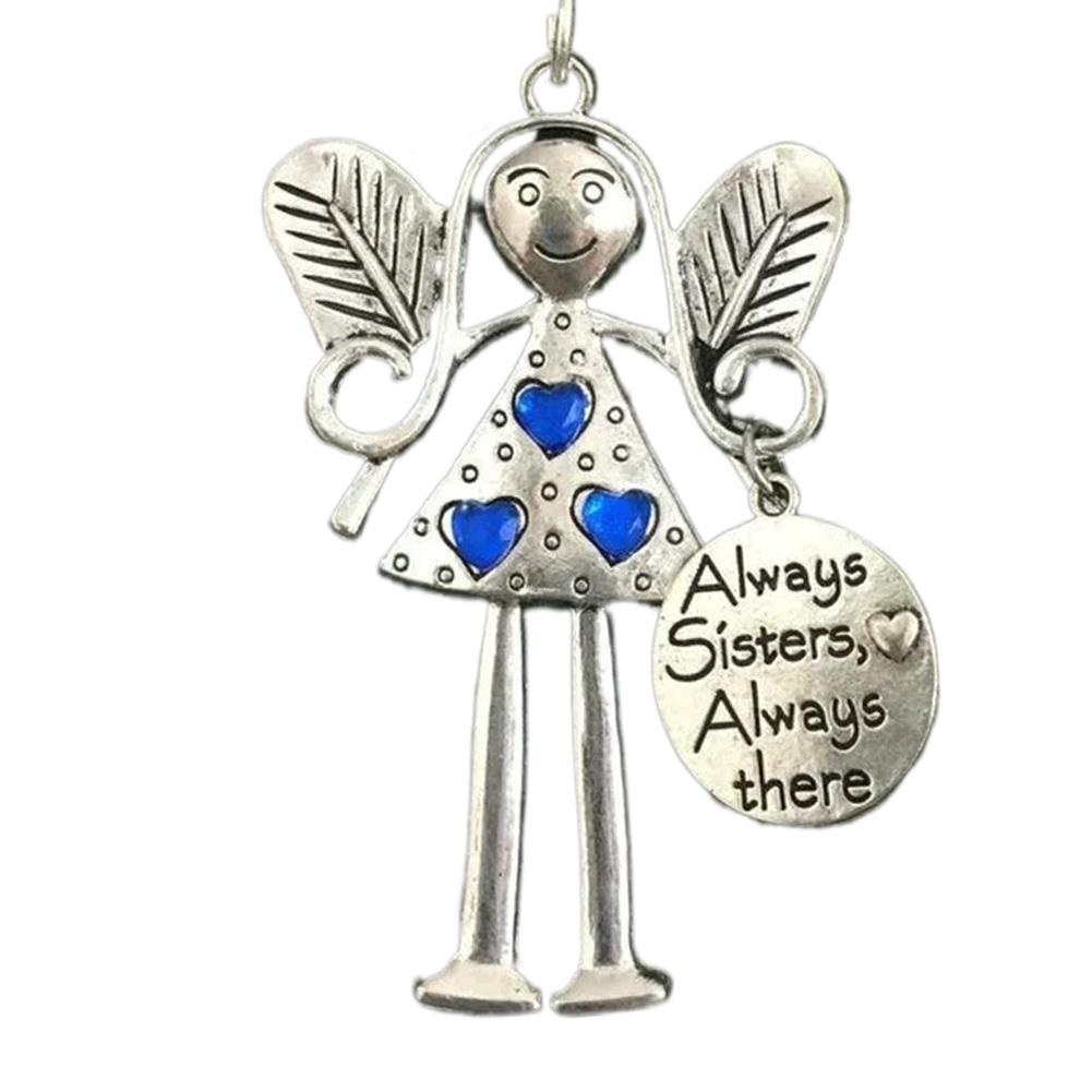 

Металеві Ангели для Різдвяної Ялинки - Шалено Красиві Друзі Назавжди, Підвісні Ангели, Креативна Прикраса для Різдвяної Ялинки