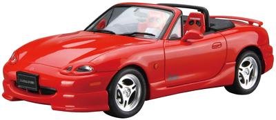 Aoshima Bunka Kyozaisha Ayarlanmış Araba Serisi Mazda Mazdaspeed NB8C Roadster A Spec 1999 Plastik Model 1/24 No.61