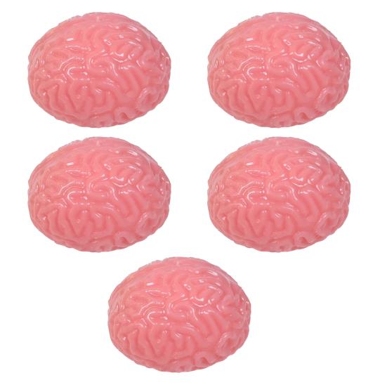 Brain Shaped Squeeze Toy Brain Splat Balls Sticky Sensory Fidget Toy for Kids Novelty Stress Reliever Goodie Bag Suffers Party Favors
