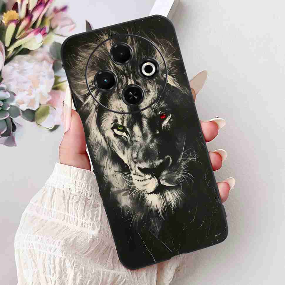 2024 For Tecno Spark 30C KL5 Phone Case For Tecno Spark 20C 30C Case Shockproof Cover Spark20C Cool Dargon Pattern