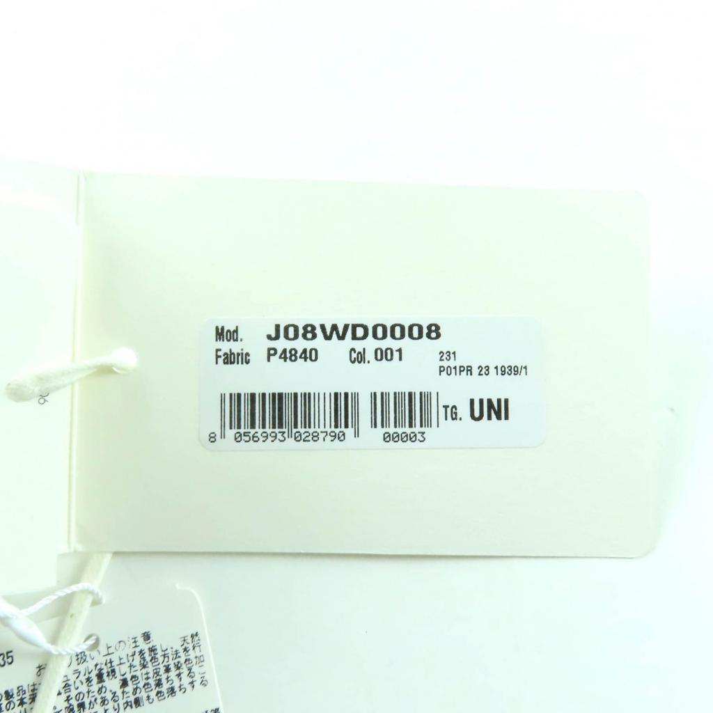 Great JIL SANDER Cannolo Mini Shoulder Bag With Logo Black Leather J08WD0008 Used