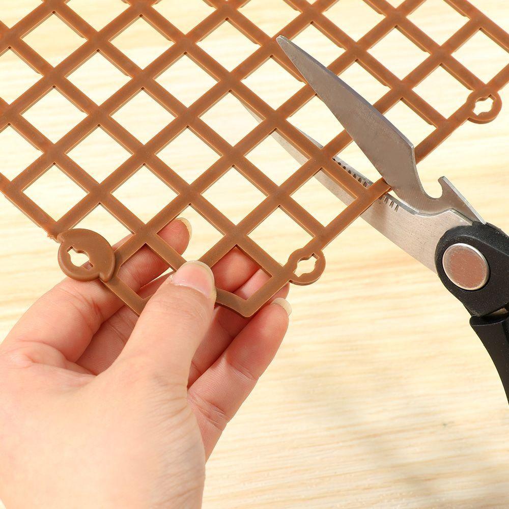 Cuttable Flower Pot Cover Rust-proof Plant Protection Mesh Planter Fence Plant Pot Guards  Office