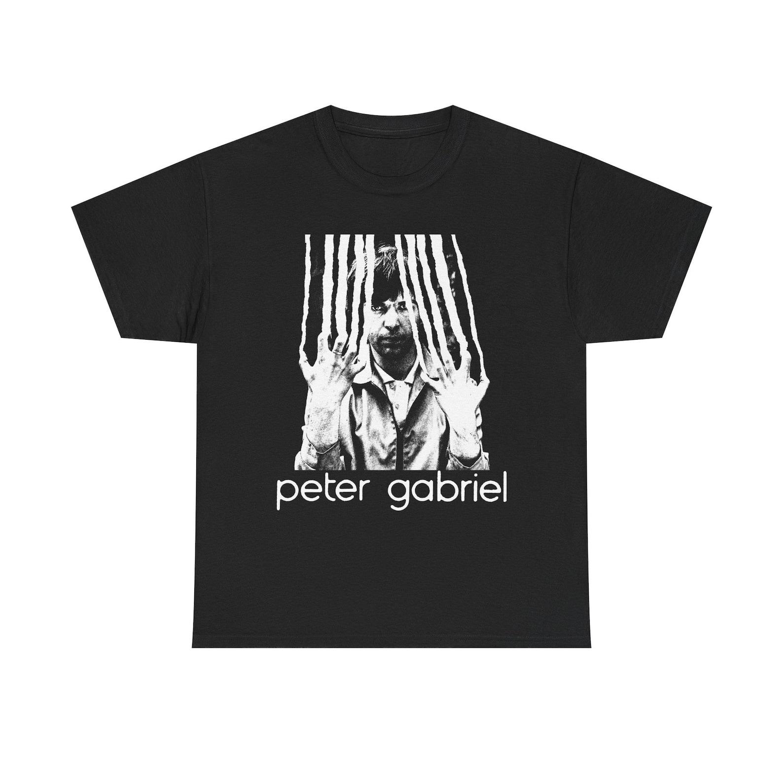 Retro Peter Gabriel Retro Art Rock Shirt 80s Classic Rock Pop Icon Inspired Graphic Tee Unisex 140