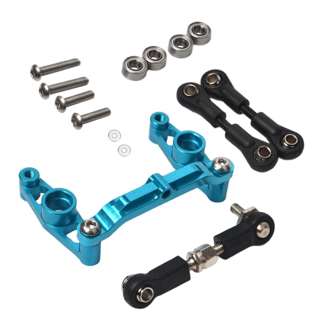 RC Ball Bearing Crank Steering Set Fit for TT02 TT02B 1:10 Scale Remote Control Car Vehicle Model