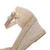 Scarpe col tacco alto da donna Sandali femminili Zapatos Mujer Scarpe casual da donna Slip-on traspirante Sandali con zeppa per il tempo libero all'aperto