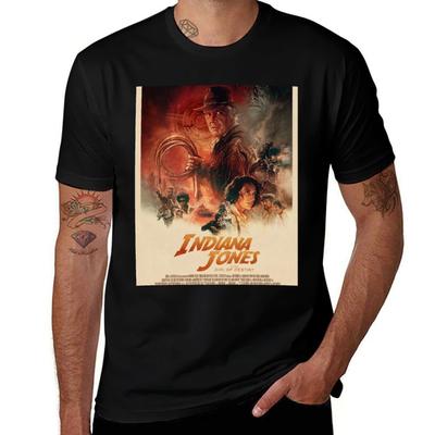 Dial Of Destiny I Vintage Cowboy Movie Poster TShirt Quick Dry Fishing TShirt