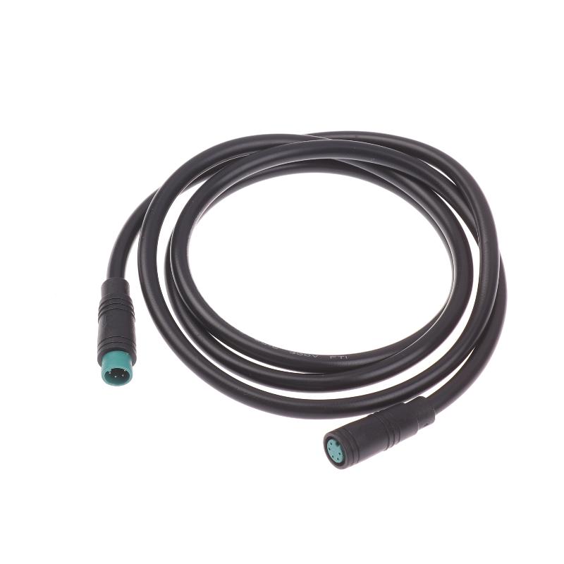1 Pieza Accesorios para Bicicleta Eléctrica Cable de Extensión de 5 Pines M8 Para Pantalla Ebike Uart Conector Macho/Hembra Cable Ebike