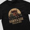 Vintage Stallone Over The Top Film Merch T-Shirt Herren Damen T-Shirts Top Geschenk für Männer Filmfans