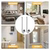 Modern Wall Candle Sconce Hanging Candelabra Wall Mount Candle Sconces Set Wedding Decoration Bar Party Living Room Decoration