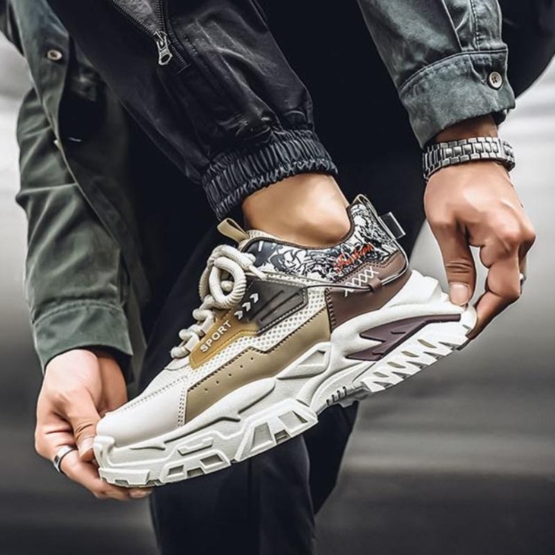 Fashion Running Male Sports Shoes Mesh Upper Low-Top High Quality Wide Simple On Sale Trend 2025 Price Lightweight Men's Casual Sneakers
