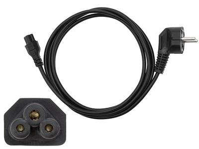 Cloverleaf Laptop Power Cable 1.5M