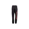 adidas Knitted Sweatpants Men's Black Thin Cuffed Pants FR6603