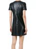 Dress Stylish Black Casual Formal Wear Genuine Lambskin Leather Women's Leather