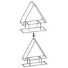 Firewood Rack Black 80 x 25 x 90 cm Cold Rolled Steel