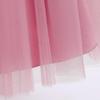 2026 Cross-Border Girls' Princess Mesh Flutter Sleeve Formal Performance Dress
