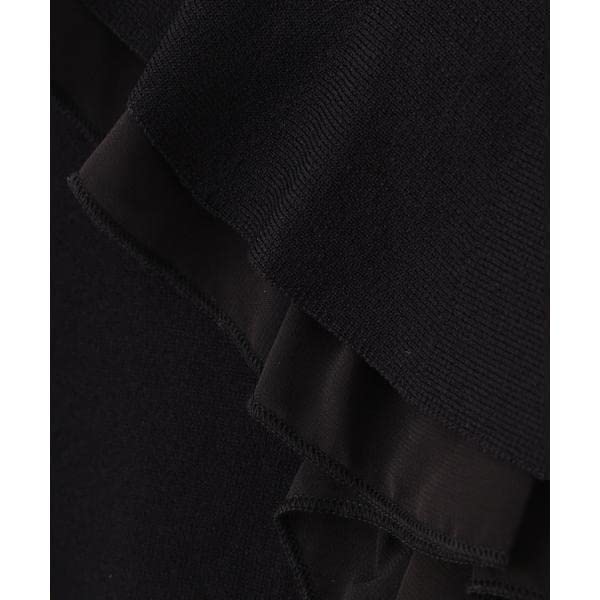 JILL by JILL STUART Ruffled Frill Knit Sweater available from late March to early Pink Women's (Pre-order April)