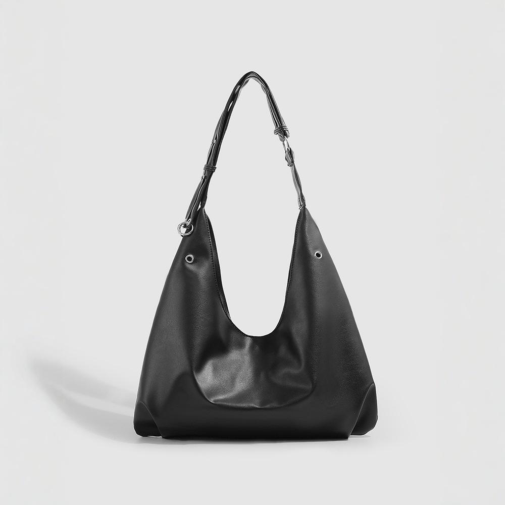 2025 New Niche Design Tote Bag, Large Capacity, Versatile Commuting Underarm Bag, High-End Single Shoulder Large Bag, Trendy