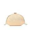 Women's Shell Shape Crossbody Bag, Elegant Chain Strap Shoulder Evening Purse, Rhinestone Clutch for Wedding, Party, Prom