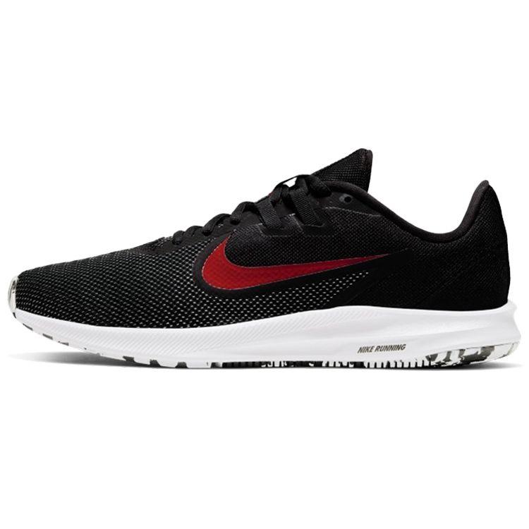 

Nike Downshifter 9 University Red Мужские кроссовки Черно-белые AQ7481-010