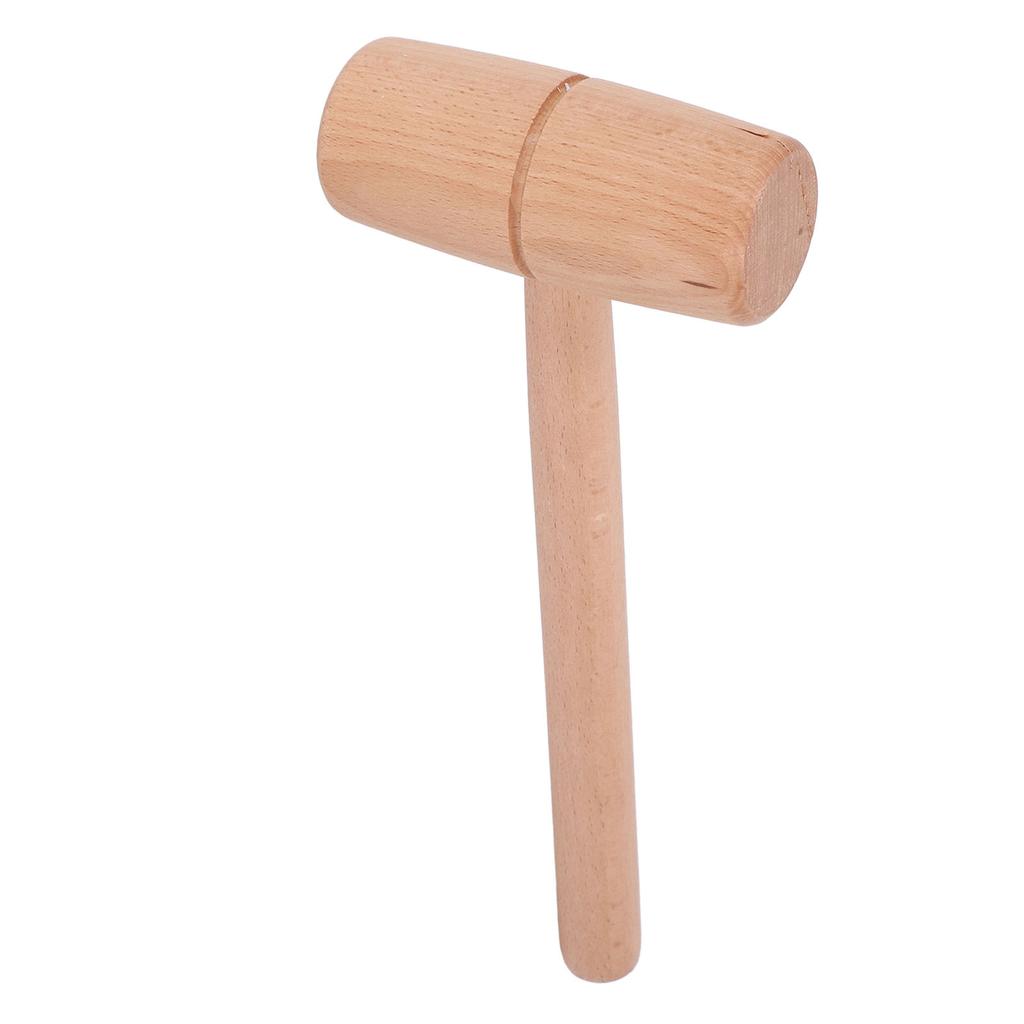 2Pcs Wood Hammer Inset Joint Multi Purpose Wooden Mallet for Factories Furniture Installation Carving Seafood Cracking