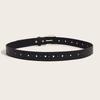 Adjustable Hollow Heart Belt Pin Buckle Rhinestone Buckle Belt Waist Belt  For Jeans Dresses